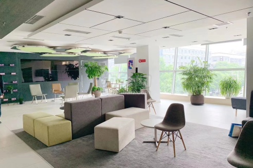 星科大厦写字楼出租,酒仙桥地铁附近独栋3层适合办公会所接待—北京